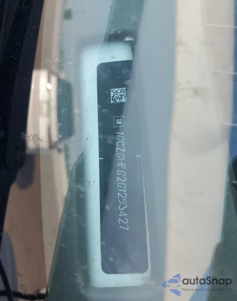 2016 Chevrolet Express G3500 z USA, uszkodzony, nr VIN 1GCZGHFG2G1253427